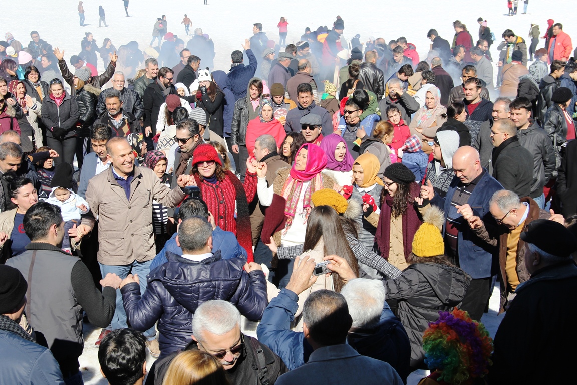 Kızıldağ'da Kar Festivali Düzenlendi (1)